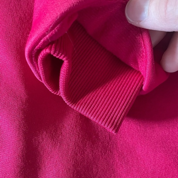 Under Armour Pink Loose Storm Sweatshirt Quarter Zip Size XS - Picture 6 of 7